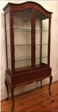 Load image into Gallery viewer, Mahogany Display Cabinet
