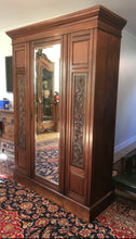 Load image into Gallery viewer, Edwardian walnut wardrobe