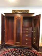 Load image into Gallery viewer, Regency Mahogany wardrobe