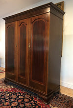 Load image into Gallery viewer, Regency Mahogany wardrobe