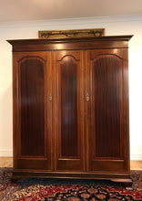 Load image into Gallery viewer, Regency Mahogany wardrobe