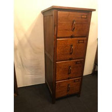 Load image into Gallery viewer, Antique Blackwood Filing Cabinet
