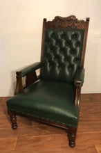 Load image into Gallery viewer, Edwardian Leather Arm Chairs
