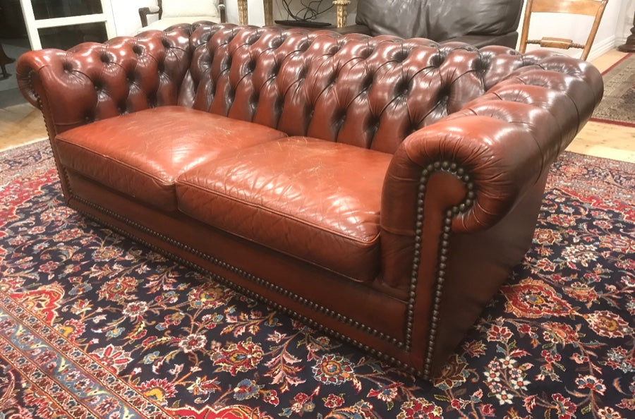 Moran leather lounge online for sale