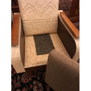 Retro lounge arm chair