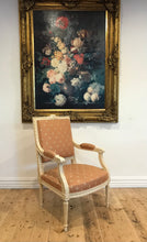 Load image into Gallery viewer, French style white Louis XVI arm chairs
