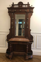 Load image into Gallery viewer, French walnut hallstand
