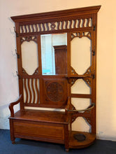Load image into Gallery viewer, EDWARDIAN BLACKWOOD HALLSTAND
