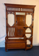 Load image into Gallery viewer, EDWARDIAN BLACKWOOD HALLSTAND
