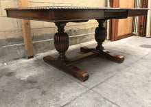 Load image into Gallery viewer, Tudor Oak Extension Dining Table
