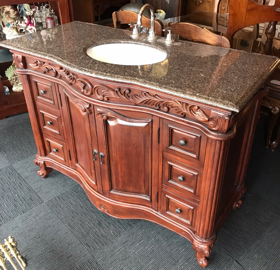 French Style Vanity Cabinet