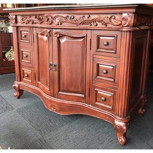 French Style Vanity Cabinet