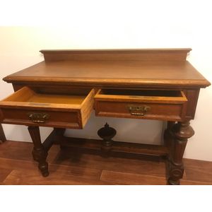 French Oak Console / Desk