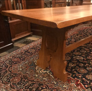 French Oak Refectory Table