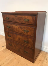 Load image into Gallery viewer, Walnut Chest Of Drawers
