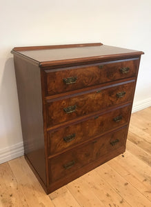 Walnut Chest Of Drawers