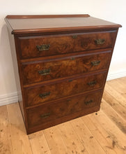Load image into Gallery viewer, Walnut Chest Of Drawers
