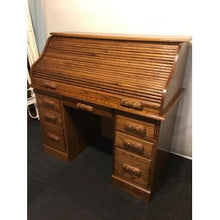 Load image into Gallery viewer, American Cuttler Style Roll Top Desk
