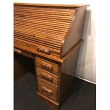 Load image into Gallery viewer, American Cuttler Style Roll Top Desk
