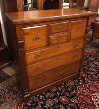 Load image into Gallery viewer, Victorian Walnut Chest Of Drawers
