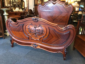 French Carved Bed