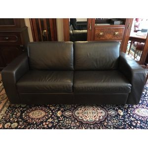Italian Leather Couch