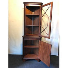 Load image into Gallery viewer, Mahogany Corner Cabinet
