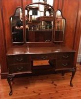 Load image into Gallery viewer, Mahogany Dressing Table
