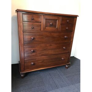 Victorian Cedar Chest Of Drawers
