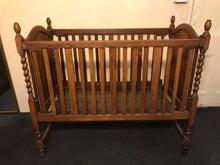 Load image into Gallery viewer, Antique Oak Cot
