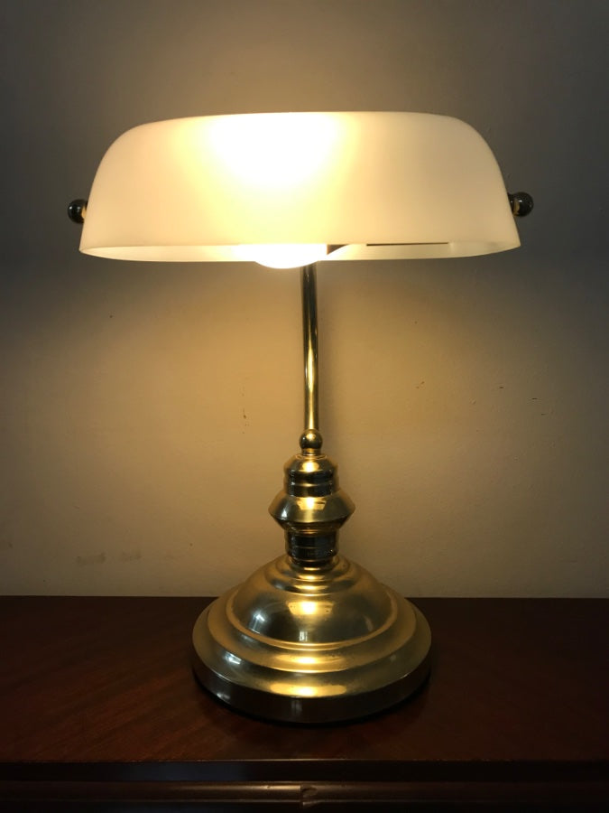 Victorian Style Bankers Lamp