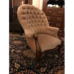Victorian Mahogany Gentlemans Chair