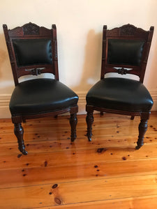 Pr Of Desk/Library Chairs