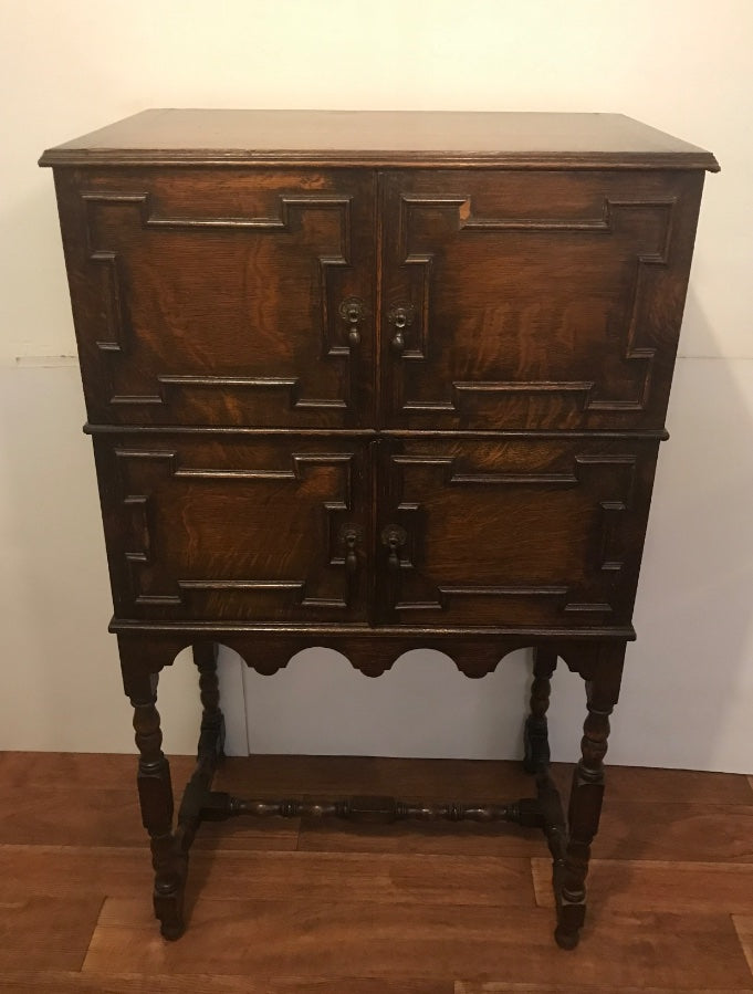 Tudor Oak Cabinet