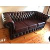 Load image into Gallery viewer, Chesterfeild Leather Couch
