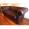 Load image into Gallery viewer, Chesterfeild Leather Couch
