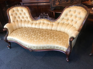 Double Ended Victorian Chaise Lounge