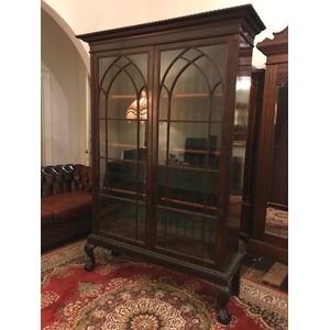 Chippendale Mahogany Display Cabinet