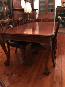 Mahogany Chippendale Dining Suite