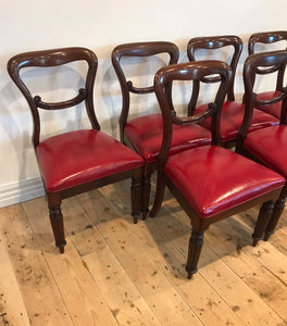 Victorian Mahogany Chairs