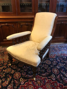 Pr Of Victorian Arm Chairs
