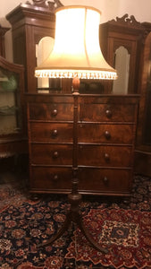 Mahogany Regency Style Standard Lamp