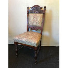 Load image into Gallery viewer, Antique Walnut Bedroom Chair
