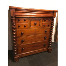 Load image into Gallery viewer, Grand Victorian Cedar Chest Of Drawers
