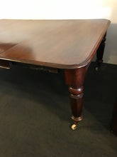 Load image into Gallery viewer, Victorian Mahogany Extension Dining Table

