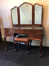 Load image into Gallery viewer, Chippendale Mahogany Dressing Table
