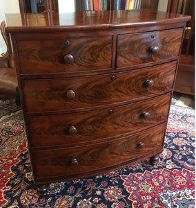 Victorian Mahogany Chest Of Drawers