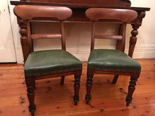 Load image into Gallery viewer, Pr Of Victorian Spade Back Chairs
