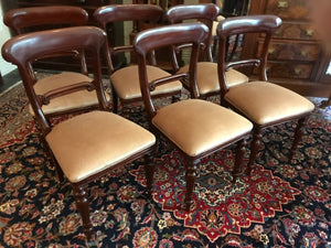 Victorian Mahogany Style Dining Chairs