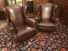 Load image into Gallery viewer, Pr Of Chesterfield Style Arm Chairs
